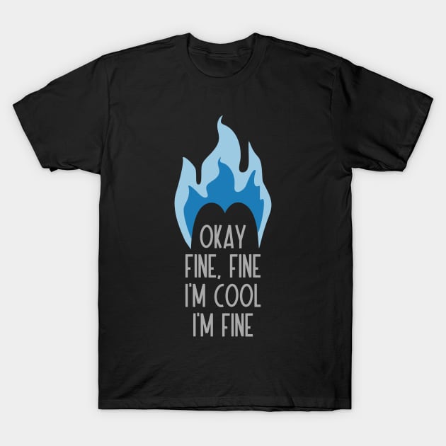 Hades Is Cool T-Shirt by AuntPuppy